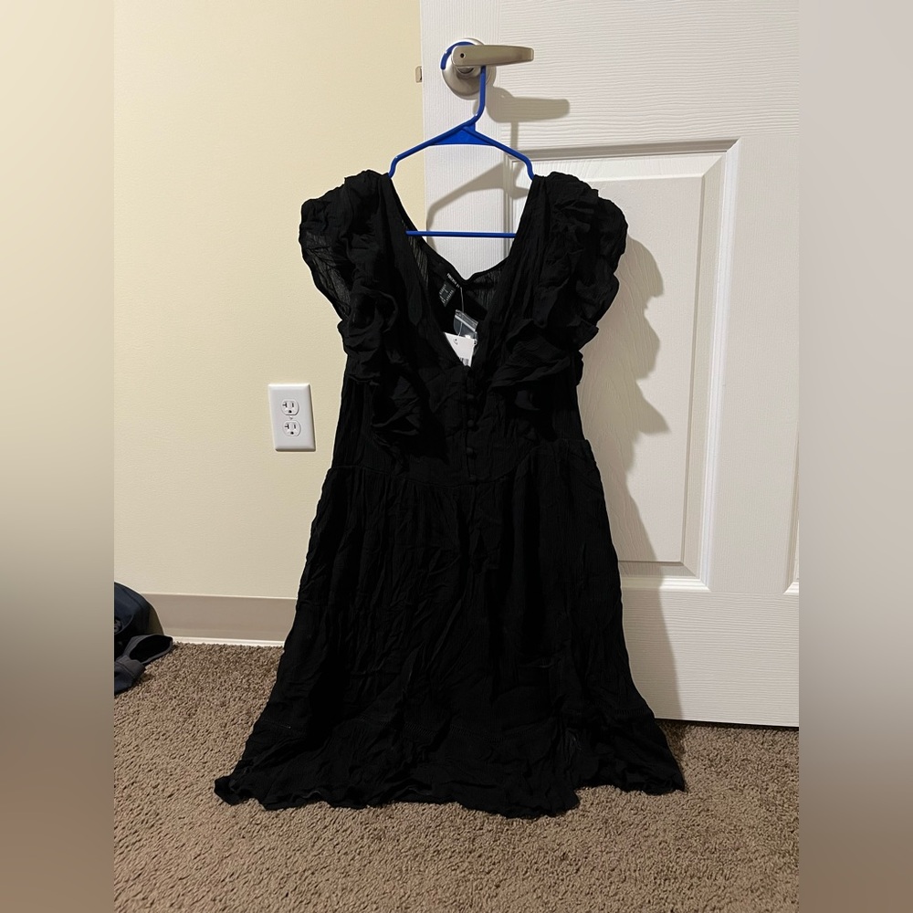 Forever 21 plus 0X Black Dress NWT